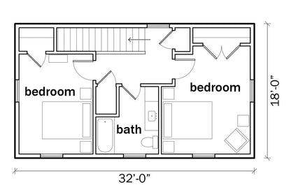 Floor plan of a building with labeled rooms and dimensions, featuring the Union logo.