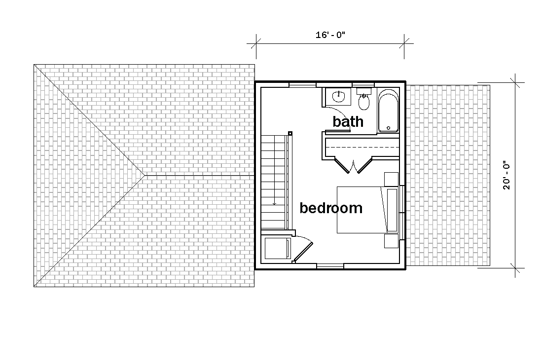 Floor plan of a building with labeled rooms and dimensions, featuring the branding of KUA