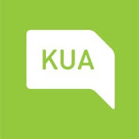 Square Green Icon with KUA conversation symbol