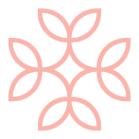 Rose colored icon